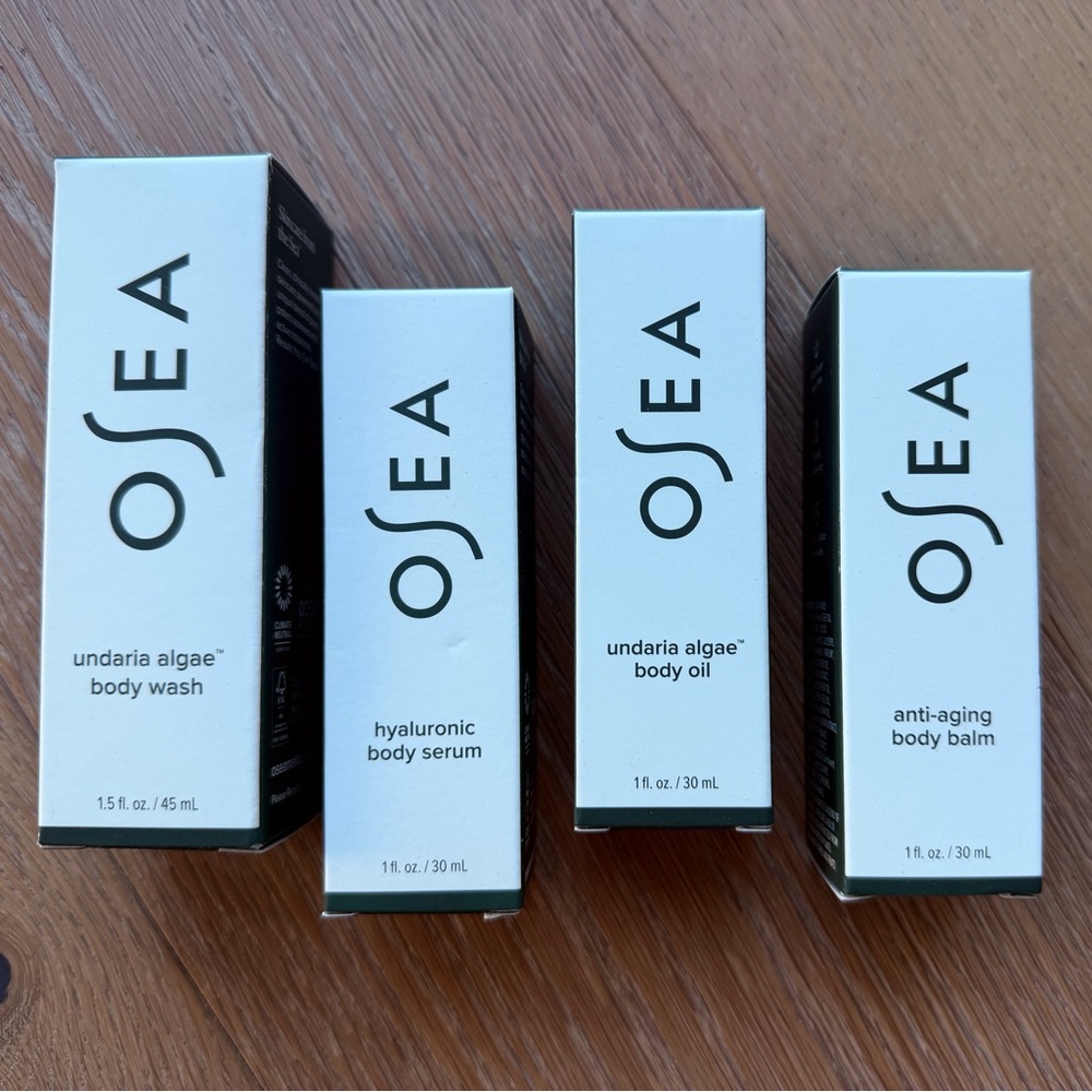 OSEA Best of Body Travel Set Brand New NWT 💚